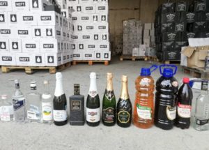 В Беслане пресечена деятельность трех нелегальных площадок по производству и обороту алкогольной продукции