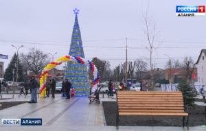 В Ардоне после капитальной реконструкции открыли центральную площадь