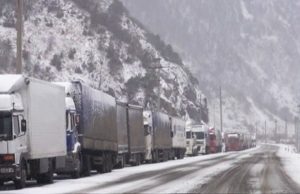 Военно-Грузинская дорога открыта для автобусов и легковушек