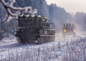 Расчеты ЗРК «Бук» 58-й армии в Северной Осетии приняли участие в учении по противовоздушной обороне