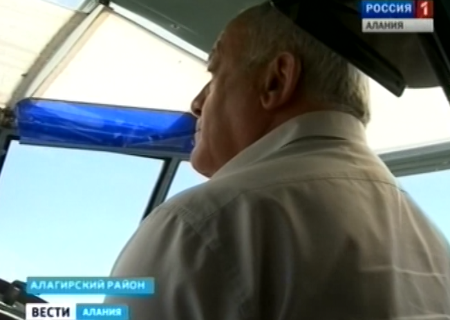 Таймураз Мамсуров совершил облет территории, прилегающей к зоне строительства каскада Зарамагских ГЭС