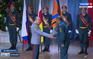 Североосетинские спасатели отметили профессиональный праздник