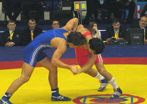 Рустем Тотров стал серебряным призером чемпионата России по греко-римской борьбе