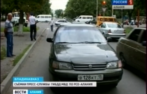 Во Владикавказе автомобиль сбил шестилетнюю девочку