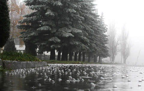 В Северной Осетии ожидаются дожди с градом