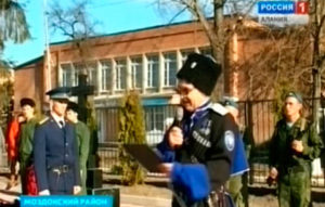 В станице Луковской Моздокского района открыли памятник воинам Великой Отечественной