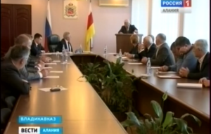Глава Северной Осетии Таймураз Мамсуров провел встречу с руководством Ирафского района