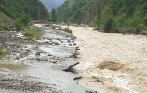 МЧС Северной Осетии предупреждает о риске резкого подъема воды в реке Терек