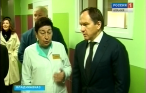 Министр по делам Северного Кавказа Лев Кузнецов посетил Детскую республиканскую больницу