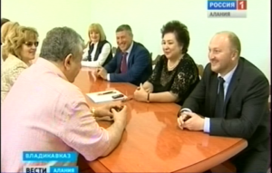 Преподаватели театрального института имени Бориса Щукина встретились с Рустемом Келехсаевым и Фатимой Хабаловой