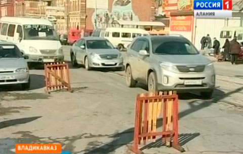 Во Владикавказе началась реконструкция трамвайных путей на улице Маркова