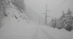 С 11:00 закрыта дорога Бурон-Цей