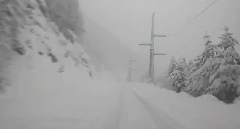 С 11:00 закрыта дорога Бурон-Цей