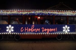 В новогодние праздники владикавказский трамвай будет работать по особому графику