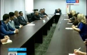 Уæрæсейы слестгæнæн комитеты управленийы æхсæнадон советы уæнгтæ фембæлдысты Цæгат Ирыстоны паддзахадон университеты юридикон факультеты студенттимæ