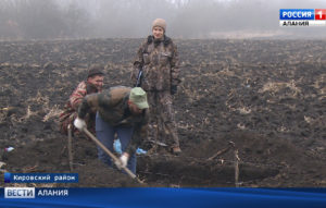 В Кировском районе проводят раскопки на местности, где, предположительно, была столица Аланского государства