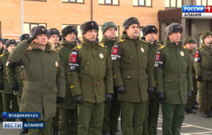 Во владикавказский Центр военной полиции прибыли новобранцы из 20 регионов России