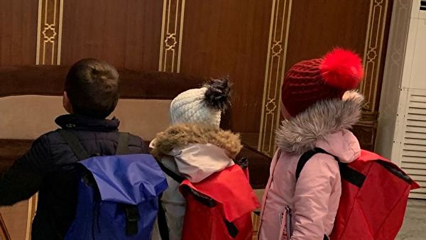 Из Сирии вывезли троих осиротевших детей, чьи родители приехали в страну из Северной Осетии