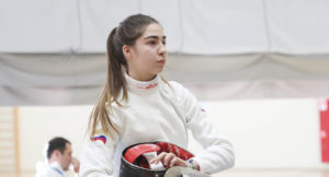 Марина Кесаева завоевала «бронзу» на этапе юниорского кубка мира по шпаге