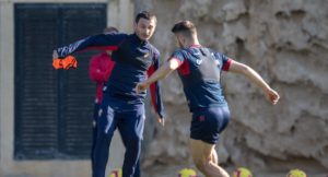 Дзагоев вернулся в общую группу после болезни