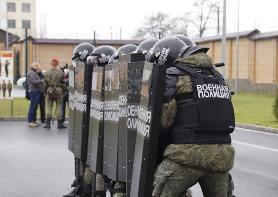 В учебном центре военной полиции ЮВО во Владикавказе состоялся выпуск курсантов