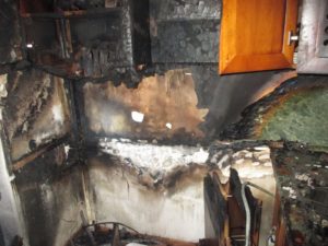 Причиной пожара в многоэтажке на ул. Владикавказской стало воспламенение газовоздушной смеси из-за разгерметизации газового шланга