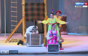 В новогодние праздники юным зрителям впервые показали спектакль «Снегурушка» на осетинском языке