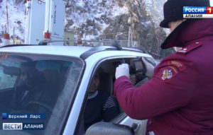 На пункте пропуска «Верхний Ларс» усилен санитарно-карантинный контроль