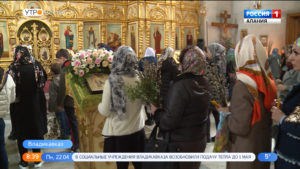 У православных верующих началась Страстная седмица