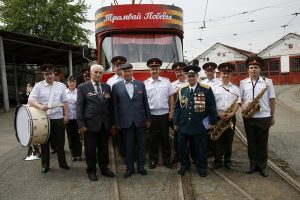 Во Владикавказе запустили «Трамвай Победы»