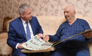 Ветераны Тимофей Марзоев и Валерий Зангиев удостоены медали «Во Славу Осетии»