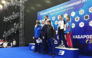 Амина Черчесова взяла «золото» первенства России по тхэквондо среди юниоров