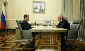 Дмитрий Медведев и Вячеслав Битаров обсудили вопросы социально-экономического развития Северной Осетии