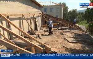 Алагиры 5-æм скъолайы цæуынц цалцæггæнæн куыстытæ