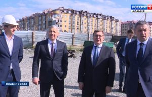 Северную Осетию с рабочим визитом посетил министр строительства и жилищно-коммунального хозяйства России Владимир Якушев