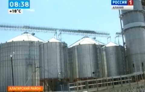 В Алагирском районе построили фермы и новый элеватор