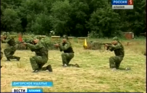 В детских лагерях «Балц» и «Горец» в Северной Осетии школьников готовят к службе в армии