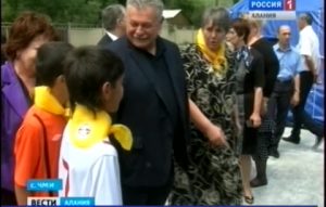 В селении Чми в Северной Осетии прошло открытие детского спортивно-оздоровительного лагеря