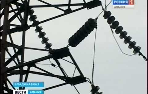 Часть Владикавказа осталась без электроснабжения из-за возгорания на Центральной распределительной подстанции