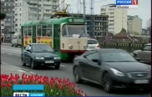 Сергей Дзантиев оценил состояние трамвайных путей во Владикавказе