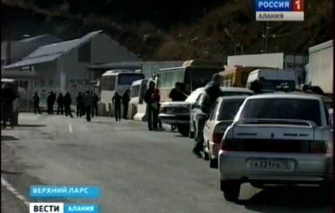 Движение по Военно-Грузинской дороге запрещено из-за погодных условий