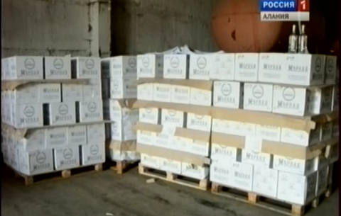 В Беслане сотрудниками МВД обнаружен цех по производству поддельного алкоголя