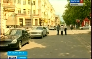 Администрация Владикавказа и ГИБДД продолжают борьбу с незаконными парковками на проспекте Мира