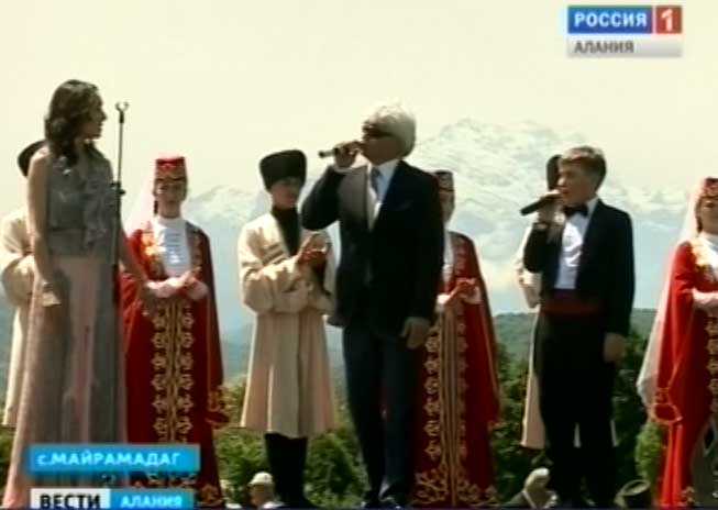 В Алагирском районе прошел праздник осетинской песни