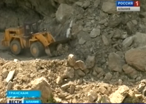 На Транскаме готовятся к повторному подрыву скалы