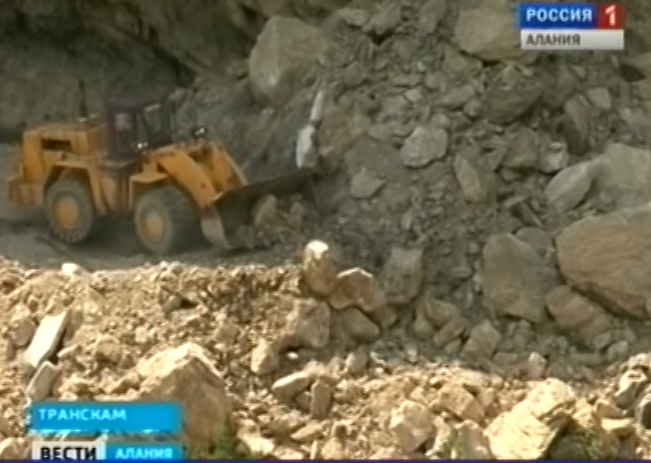 На Транскаме готовятся к повторному подрыву скалы