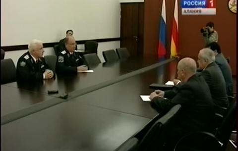 Глава Северной Осетии встретился с атаманом Терского Войскового казачьего общества