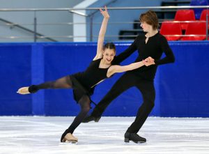 Елизавета Шанаева и Дэвид Нарижный стали победителями этапа Кубка России