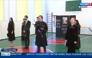 «Театр хъæутæм» – ахæм акци сæрæзтой Тæбæхсæуты Балойы номыл Ирон Академион театры актертæ æмæ райдыдтой Нартыхъæуы скъолайæ