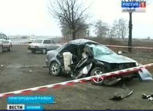 В результате ДТП в Северной Осетии за прошедшие сутки погибли три человека